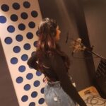 Warina Hussain Instagram – creating 🎙 this time for my mother and my fellow 👽z ! i hope I can finish it before her birthday 🎁