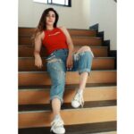 Warina Hussain Instagram – Obsessing over red lately!😍