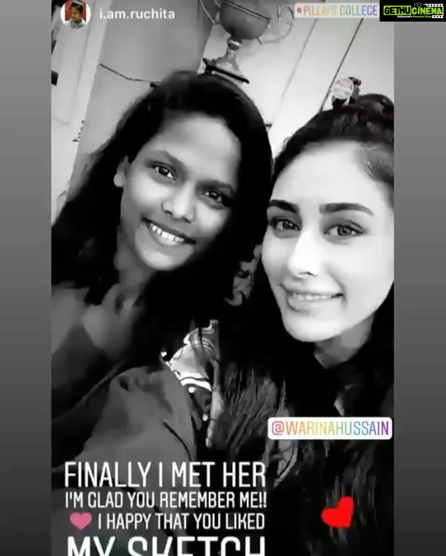 Warina Hussain Instagram - Guys meet ruchita , her father is on ventilator , i did my bit and I believe you all can contribute. Anything and everything is good in such a need. .Thank you ππ» to contribute click on the link in my bio @i.am.ruchita @milaapdotorg