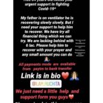 Warina Hussain Instagram - Guys meet ruchita , her father is on ventilator , i did my bit and I believe you all can contribute. Anything and everything is good in such a need. .Thank you 🙏🏻 to contribute click on the link in my bio @i.am.ruchita @milaapdotorg