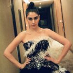 Warina Hussain Instagram - Fierce bhi Feminine bhi @gavinmiguelofficial X @timesfashionweek