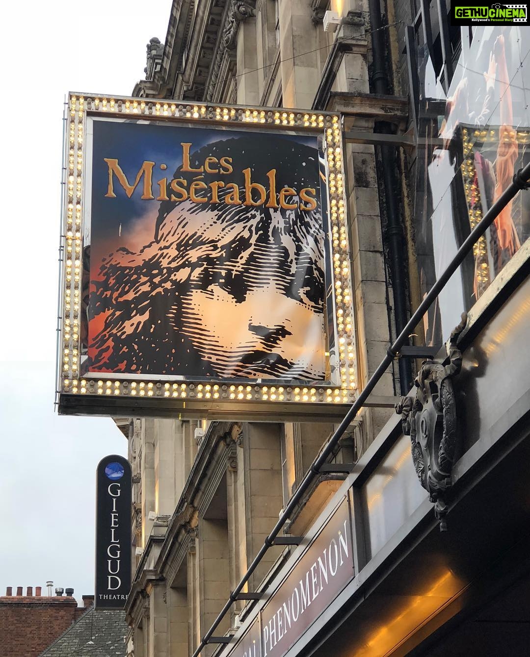 Warina Hussain Instagram - Classic 🖤 absolutely loved the musical theatre version #lesmiserables London