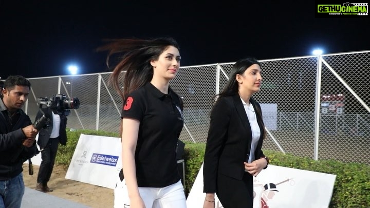 Warina Hussain Instagram - We as Girls can conquer the whole world! All my love and support to @lospolistas , a unique polo line, a first for India by @rheaparekhhh π Go girl πͺπΌπ€ #InternationalWomenPoloCup #polo #premium #polowear #lospolistas #pololifestyle