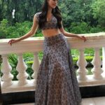 Warina Hussain Instagram - Lucknow’s morning 💙@natashajlabel @ahilyafinesilverjewels
