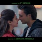 Warina Hussain Instagram - You gonna love it guys, we had a blast shooting it… Groove to the #Loveratri’s #Chogada, song out now! #LoveTakesOver Link in the bio! @beingsalmankhan @skfilmsofficial @aaysharma @abhiraj88 @djchetas @dj.lijo @darshanravaldz @tseries.official