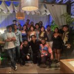 Warina Hussain Instagram - eyes on the stars ✨ and feet on ground ! 💙🥂🎉 #gratitude #DillBill #party #rhinestoneheels