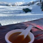 Warina Hussain Instagram - one day I wil stop posting vacation pictures but today is not that day 🤪 check out India’s first igloo café 🥶☕️ #gulmarg