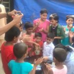 Warina Hussain Instagram - I know I could never fill in the absense of their parents love but I can sure make them smile even if it's for a moment. Not everyone has the privileges of their parents unconditional love. All I wish for today is a beautiful life full of hope and glitter for all these cuties. Thank you lil princesses for making my day💕