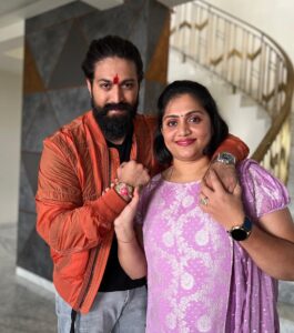 Yash Instagram - Siblings - Brought together by destiny but bonded by lifetime of love and support. Here's wishing everyone a happy Raksha Bandhan 
@nandinirahulnaripella 🤗