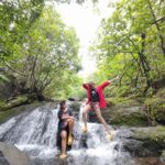 Adah Sharma Instagram – It’s minus 7 degrees where I’m at now …maybe if i share these pics (clicked in a non cold location)i might feel warm 😁😁 
Han han janwar last photo mein hai… 🐸Mendak on the rocks 😁 
Thank you for the pics @_photographer_sahil_shinde_
@canaryislandslonavala for the pics and making sure we reached the top without falling down 🤣😬
#100YearsOfAdahSharma #adahsharma #waterfall #DontMissTheSkeletonOnMyTee
.
.
.
P.S. this is my friend since we were in school. She might unfriend me if i tag her 🙄 that’s what friendship has come to these days *sighhhhhhhhhh*