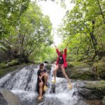 Adah Sharma Instagram – It’s minus 7 degrees where I’m at now …maybe if i share these pics (clicked in a non cold location)i might feel warm 😁😁 
Han han janwar last photo mein hai… 🐸Mendak on the rocks 😁 
Thank you for the pics @_photographer_sahil_shinde_
@canaryislandslonavala for the pics and making sure we reached the top without falling down 🤣😬
#100YearsOfAdahSharma #adahsharma #waterfall #DontMissTheSkeletonOnMyTee
.
.
.
P.S. this is my friend since we were in school. She might unfriend me if i tag her 🙄 that’s what friendship has come to these days *sighhhhhhhhhh*