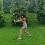 Adah Sharma Instagram - How to keep mosquitoes away ? Because this didn't work Tell me in the comments if you want to see a video of the bites😒🦟#LetsSeeWhoIsKitnaSadistic #100YearsOfAdahSharma #adahsharma #nunchaku #mosquito . . P.S. ek macchar insaan ko ..... Nunchaku expert bana deta hai 🦟😬🦍