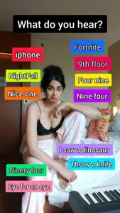 Adah Sharma Instagram - What do you hear? iPhone? Throw a knife?ninety four? 9th floor? Aaaaaa nice one? , , , #100YeaRsOfAdahSharma #adahsharma #AdahKaJaaduChalGaya #RadhaSeKoiKaiseNaJale #radhaissohumble #StarKidRadhaSharma