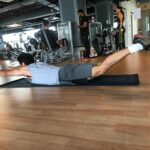 Aditya Roy Kapur Instagram – It’s a bird ! It’s a plane ! ..it’s a lower back extension . Fighting crime on the gym floor .