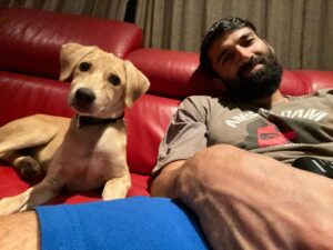Aditya Roy Kapur Instagram - Say hello to my little friend