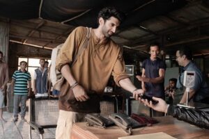 Aditya Roy Kapur Instagram - Give or take ? 
 
Ludo 12 th November on Netflix .
@bachchan @rajkummar_rao @pankajtripathi @sanyamalhotra_ @fatimasanashaikh @pearlemaany @rohitsaraf10 @inayatverma22 @ashanegi @itsshalinivatsa @anuragbasuofficial #BhushanKumar @divyakhoslakumar @ipritamofficial @tanibasu #KrishanKumar #AnuragBasuProductions @tseries.official @tseriesfilms @arijitsingh #SandeepSrivastava @netflix_in