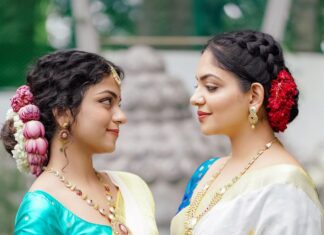 Ahana Kumar Instagram - Hans & Me 🦋 ഓണാശംസകൾ 💫 Shot by @sk_abhijith 🌼✨