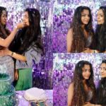 Ahana Kumar Instagram - Where to find me at a Birthday Party? Uh , obviously .. near the Dessert Table 😋 When Hansika turned 17 💕🎉 Cake , Cupcakes , Cookies & Cake Pops @mias.cupcakery … it’s always so amazing planning and creating edible art (that tastes like heaven) with you Miaa ✨ Couldn’t get over this yummilicious decor by @decorlabevents , supported by @party.genie . Could keep looking at it all night long 💕 Images shot by .. the always always reliable and fun to work with @sk_abhijith ✨ And coming to the 7th image , here’s a Story. The second image is obviously an image from Hansika’s 17th Birthday Party and that board besides me was a Name Board I very quickly designed. Ofcourse it’s no big deal to tell a story about and all that. But as I was making it on my laptop , I got reminded of a nice cute memory from 16 years ago. For Hansu’s 1st Birthday Party , I told my Dad and Mom that I wanted to make her name written and stuck on the walls in a fancy way. So I bought chart-paper and wrote out her name , cut each alphabet out and painted it with “pearl paint” ( a paint I used to love back then ) . And to add one creativity touch , I replaced the i in Hansika with a candle 😜 All through the party , I felt so proud seeing my art-work up there for display and I was also showing off to all my friends saying , “I made it”. Sitting in a room in our house and cutting it out and painting those alphabets and perfectly drying them is still such a clear memory in my head. Anyways , 16 years later when I was doing a little name board something for Hansu’s birthday .. I got reminded of this memory which I thought was worthwhile of being written about here. That’s all. 😬 #ILoveBirthdayParties 💕✨