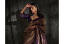 Aishwarya Lekshmi Instagram - హలో from 🌸 Photography : @arifminhaz Styled by : @niru05_raghupathy Saree: @shravankummar Jewellery : @kishandasjewellery Makeup & Hair : Nandhini @kalwon_beauty | @ganesh_hair_architect