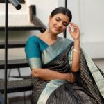 Aishwarya Rajesh Instagram - There’s always something special abt wearing a saree ❤️❤️ Photography @kiransaphotography Makeup @ananthmakeup Hairstyle @sharmilahairstylist Saree @kanakadhara.silks blouse @suresh.menon Jewellery @original_narayanapearls