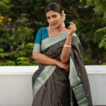 Aishwarya Rajesh Instagram - There’s always something special abt wearing a saree ❤️❤️ Photography @kiransaphotography Makeup @ananthmakeup Hairstyle @sharmilahairstylist Saree @kanakadhara.silks blouse @suresh.menon Jewellery @original_narayanapearls