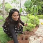 Alekhya Harika Instagram - Accepted #greenindiachallenge from Abhay Bhethiganti, nominating @rjchaitu @anchorravi_offl @saketh_komanduri to accept the #greenindiachallenge Special thanks to @mpsantoshtrs for this great initiative for our bright future.