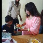 Alekhya Harika Instagram - Today, A year back. Always smile at little children. To ignore them is to destroy their belief that world is good. . #TeamAlekhyaHarika #tamadamedia #wirally