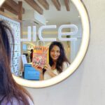 Alekhya Harika Instagram - I love my nails and hair now pampered them after a long time 🥰 @juicesalonhimayatnagar_veda the service is literally 💥 was damn happy and you should try hair spa by maqsood bhai over their such a professional one and yeah thanks papa @shrivedabollam really had a great time cya soon ( 200% not a paid promotion, talking about their work is what totally they deserve) #juicesalonhimayatnagar