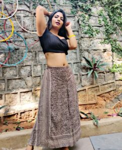 Alekhya Harika Instagram - Flaunting tattoo 😋