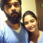 Alekhya Harika Instagram - Yayyy yyaaayy..."Adithya Varma" Chala different and amazing experience, it was a great learning curve. Irrespective of language being a great fan of arjun reddy series in all other languages and always dreamt to be a part of it no matter how big or small the role is...thank you so much vikram sir @the_real_chiyaan & @dhruv.vikram for making ease on sets for meh, @gireesaaya @yuvaraj_simha thanks ♥️ for giving this opportunity to meh (I could get only this picture yaa hurry lo 🙈🙈🙈)