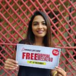 Alekhya Harika Instagram - Shopping anta andarki ishtame, paiga free shopping ante keka. Mana Brand Factory lo Free Shopping Weekend is back from 4th to 8th December! So prepare yourselves for the sale and me passes book cheskondi, I've got mine! 💯🔥Link in Bio. @brandfactoryind #FreeShoppingWeekend #FreeKaBukhar #BrandFactory @hashifyofficial