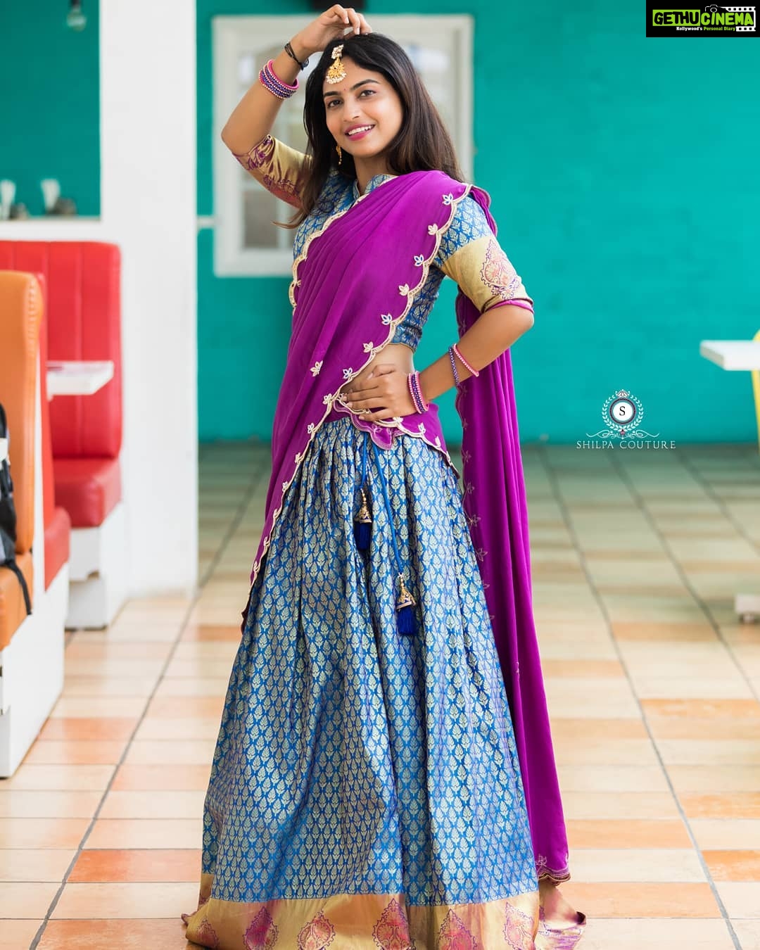 Alekhya Harika Instagram - Happy Diwali guys Styled by : @shilpacouture 📸 @srikanth_visioneye