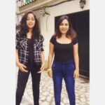 Alekhya Harika Instagram - Swipe two times to see the final output lol 🤣🤣🤣 @divyaa_sree #saiyaanpsycho
