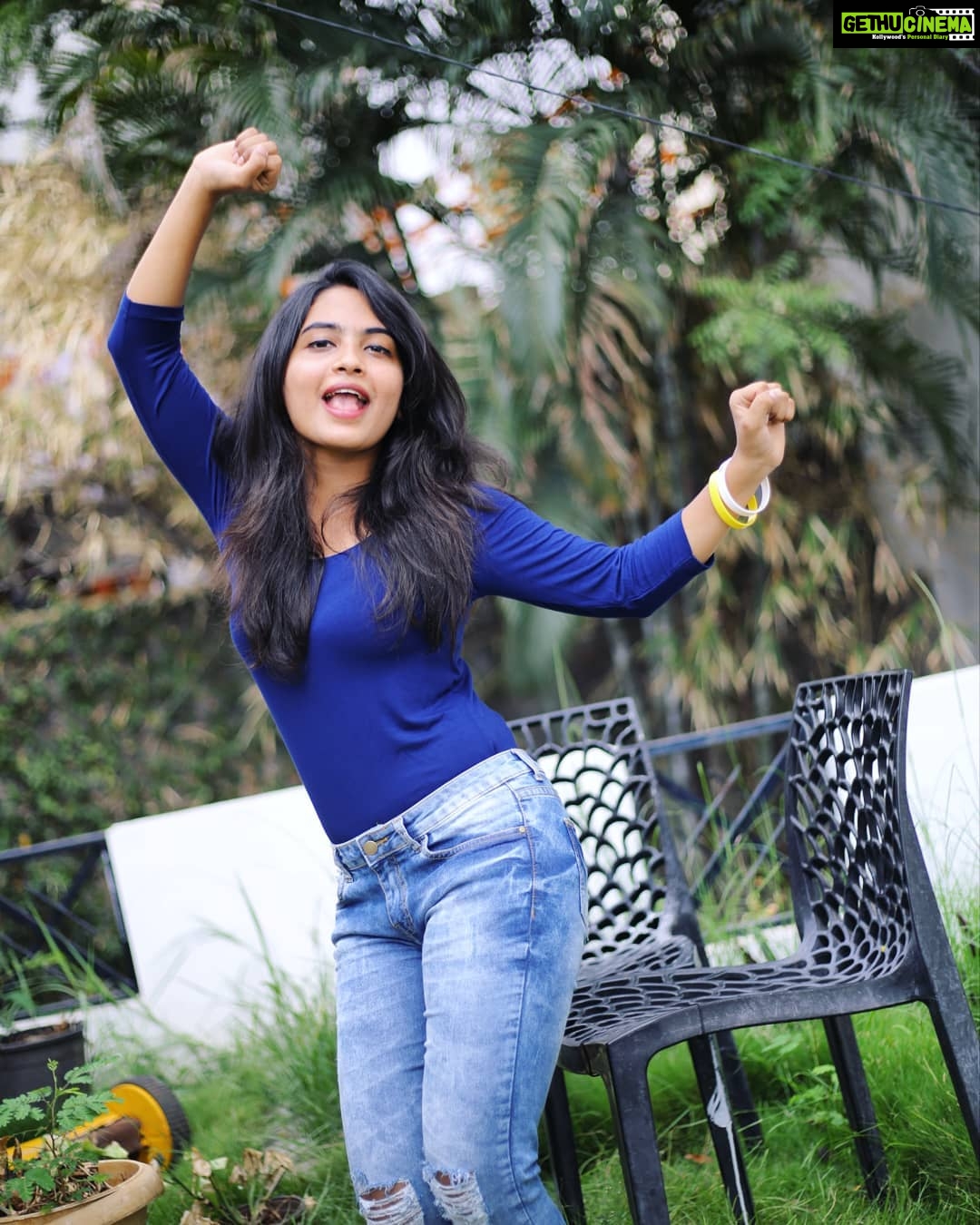 Alekhya Harika Instagram - If you're happy with really simple things , it's a lot easier to find joy every day 😊💃