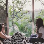 Alekhya Harika Instagram - Early morning conversation with your bestie is always best😋💓 @sheona_robert 📸@ravusai