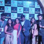 Alekhya Harika Instagram - A FAMILY that WINS together😎 STAYS together 💓 issued by AP government SMSA2K18😎 @dhethadiofficial-best comedy content creator @tamadamedia -best diversified content @wirally-best entertainment content @mahathalli -individual brand creator #socialmediasummitandawards