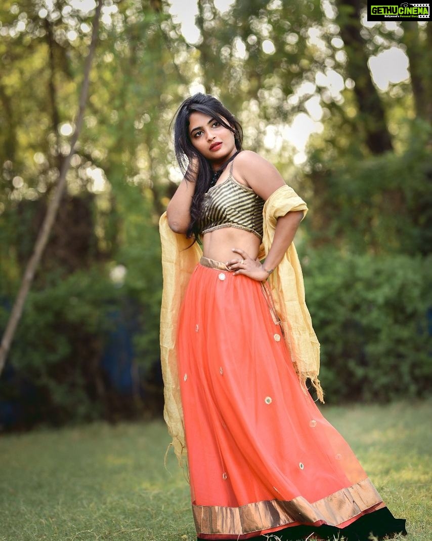 Alekhya Harika Instagram - "happy ugadi" 😀 Pc:@akshaythakurphotography