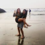 Alekhya Harika Instagram - "All the pictures & crazy times😋 , sister in heart👭 and partner in crime😎" Forever💋@drama_queen.21 ❤ Goa