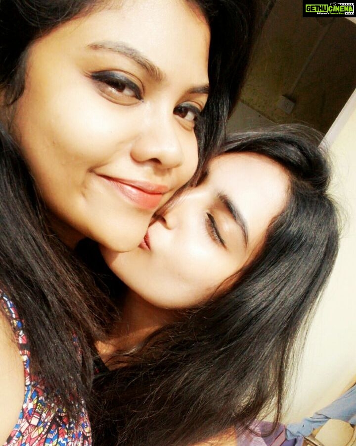 Alekhya Harika Instagram - Firstly i have never thought we would be friendsπ and now uh r my bestie β€ sweetiepie hope we be the same forever ππ@_sonalithakur spare meh π Amazonies π Calangute