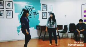 Alekhya Harika Instagram - Why walk when you can dance 💃@algoleruchika 😘#amazon#dancers#auditions#yearendblast#comingsoon#okaybye# Pc:@rithvikkandukuri3 😋 Amazon India Development Center