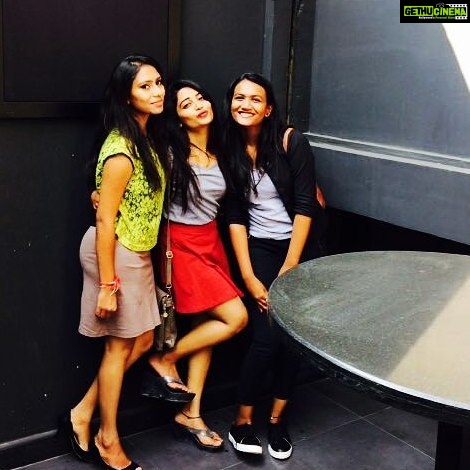 Alekhya Harika Instagram - These both 💙have changed my life,probabaly gave me the best ✌forever😘 Cheers Lounge