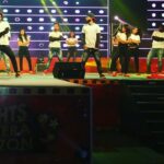 Alekhya Harika Instagram - I still can't forget that day💚... Where everyone were excited to give their best..!!! And I want that day back and want it everyday "AMAZON PPP"😚😚dance my love💕 And I hate the photographer for not taking the proper click of mine 😕 specially the last dip @immahanguy23 😋 JRC Conventions & Trade Fairs