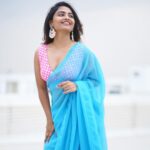 Alekhya Harika Instagram - Nothing But Blue 💙 Designed by : @jyothip2121 📸 @atchuth_varma Accessories: @anyas_2020