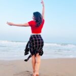 Alekhya Harika Instagram - Your grace abounds in deepest waters Your sovereign hand Will be my guide 🌊