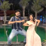 Alekhya Harika Instagram - After a long time done this collab with my bheem @durgasai_v 😝🥰 Location: @thependanthyderabad #reels #trending #trend #reelitfeelit #reelkarofeelkaro The Pendant