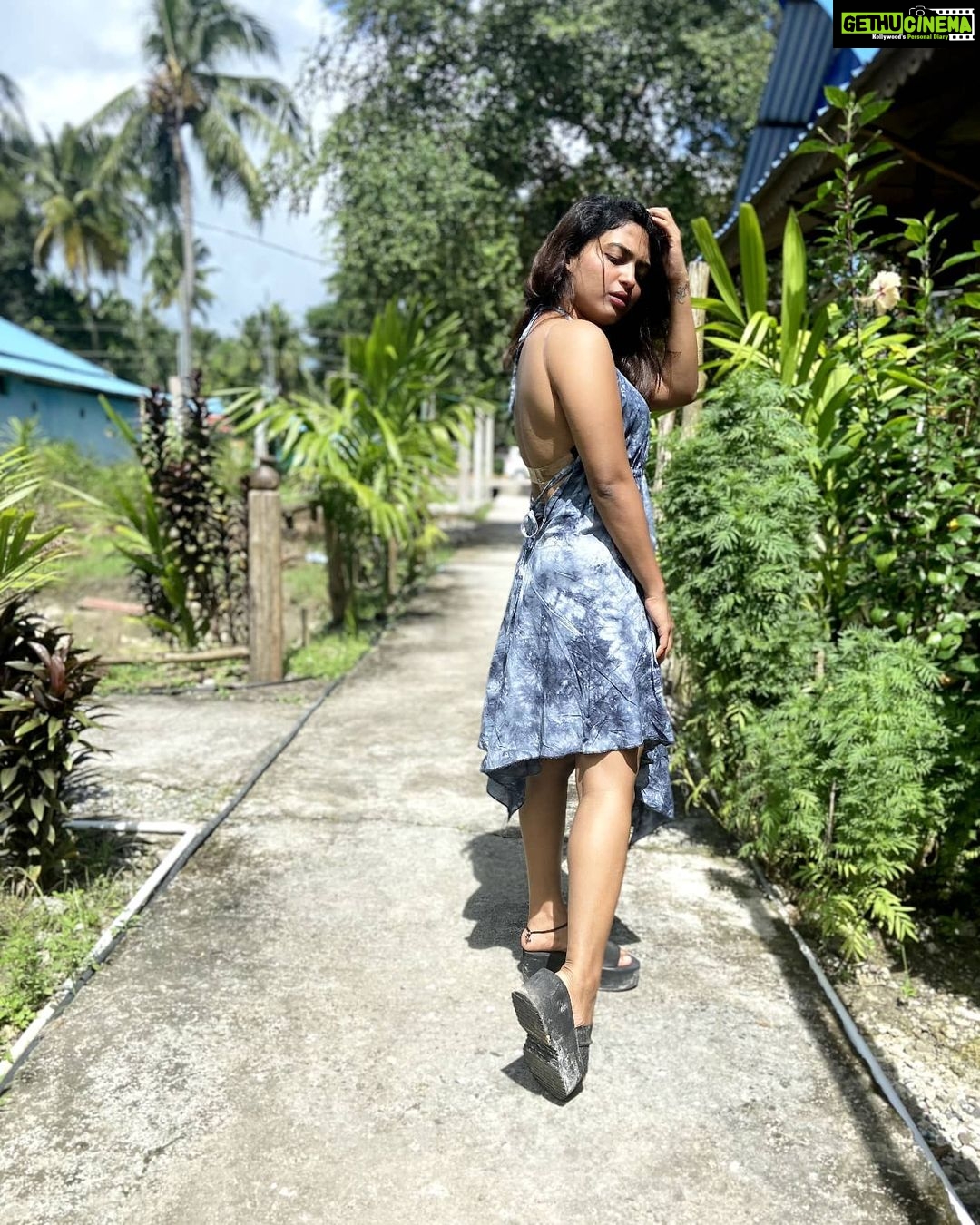 Alekhya Harika Instagram - Blues everywhere 💙 Havelock Island