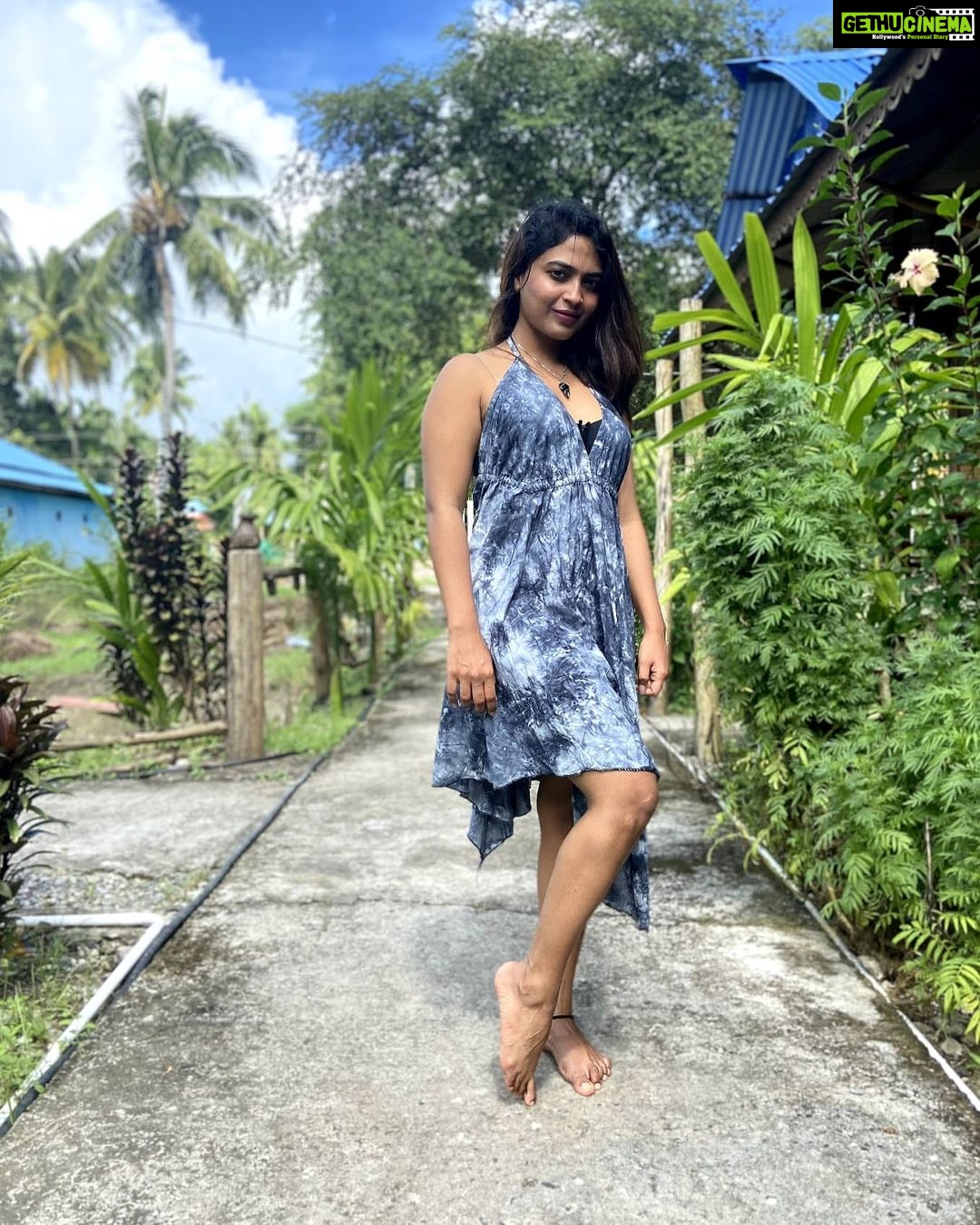 Alekhya Harika Instagram - Blues everywhere 💙 Havelock Island