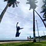 Alekhya Harika Instagram - Fly high ❤ as much as you can 📸 @kirrakseetha Corbyn's Cove Beach