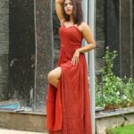 Alekhya Harika Instagram - Faith Over Fear 🥰 👗: @jahnavivarmalabel 💗