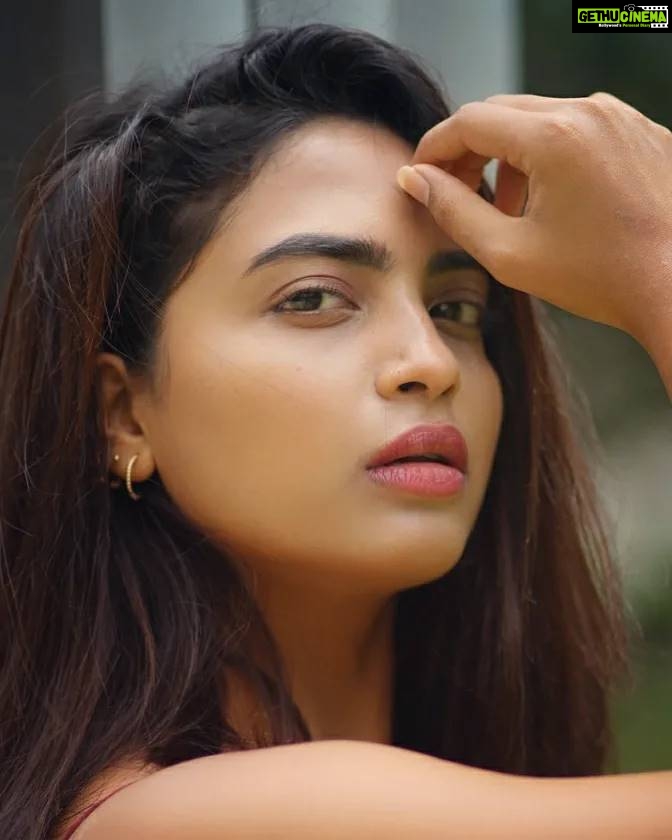 Alekhya Harika Instagram - Faith Over Fear 🥰 👗: @jahnavivarmalabel 💗